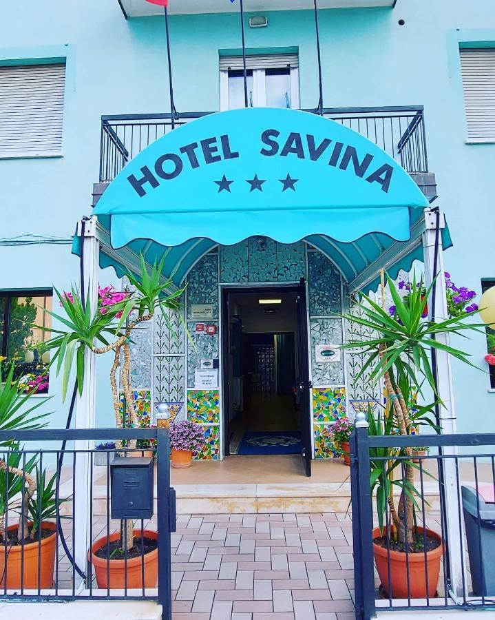 Hotel Savina ريميني المظهر الخارجي الصورة