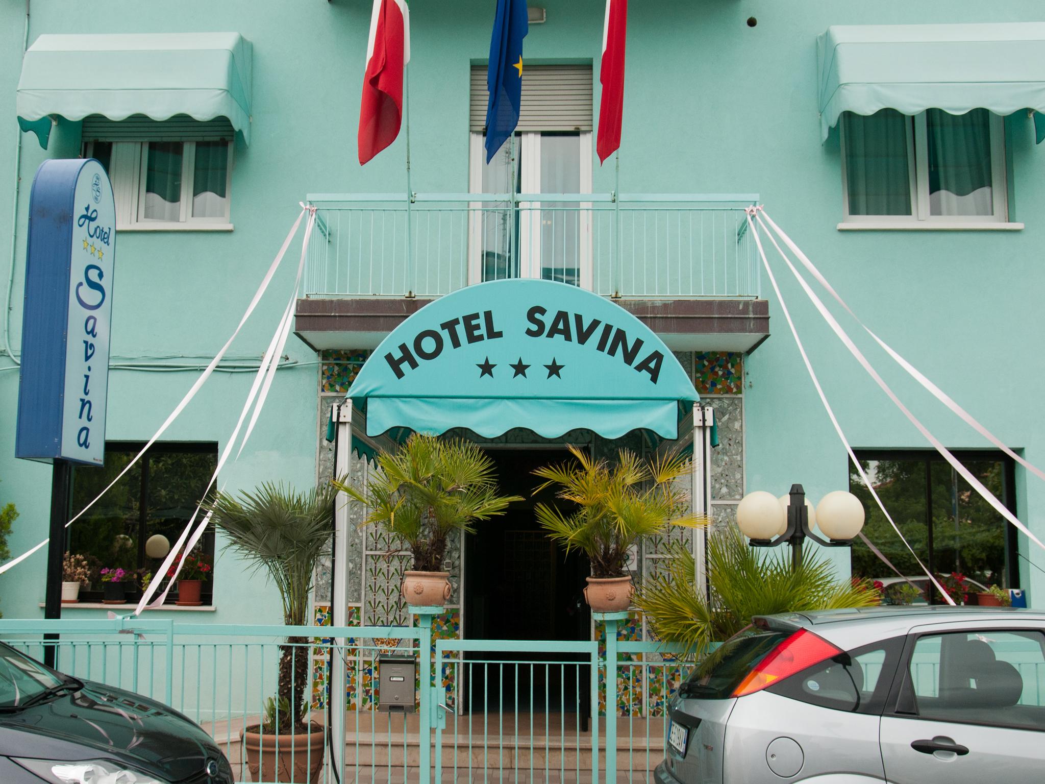 Hotel Savina ريميني المظهر الخارجي الصورة